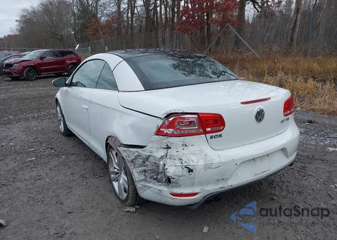 2015 Volkswagen Eos Executive Edition from USA, damaged, VIN WVWFW8AH0FV003052